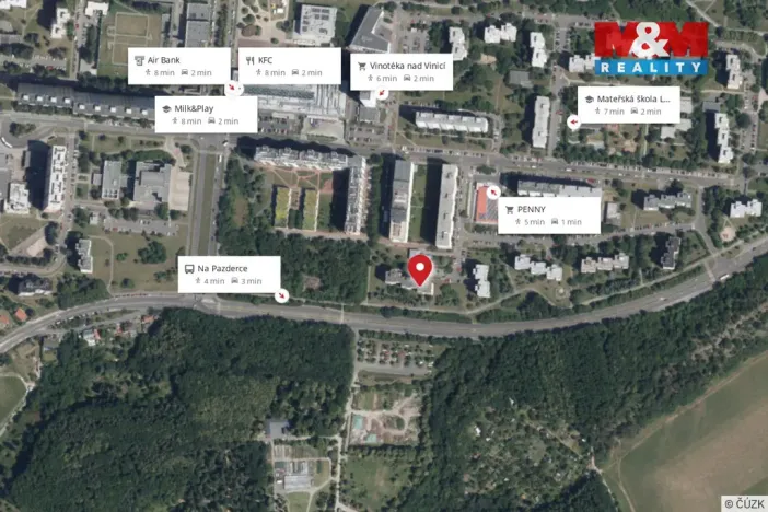 Prodej bytu 3+1, Praha - Troja, Lublinská, 70 m2