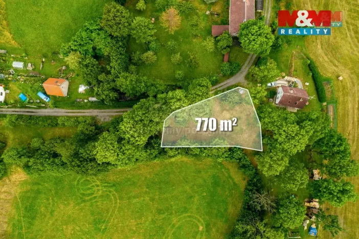 Prodej pozemku pro bydlení, Žandov - Velká Javorská, 770 m2