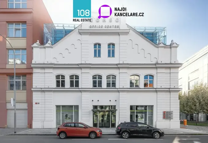 Pronájem kanceláře, Praha - Karlín, Křižíkova, 201 m2