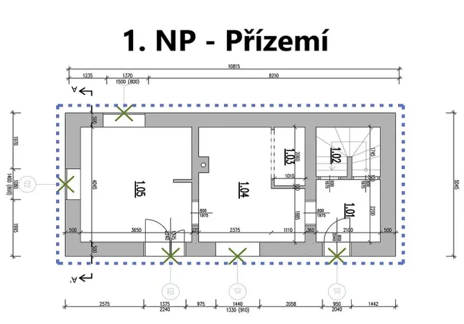 Prodej rodinného domu, Zámrsk - Janovičky, 63 m2