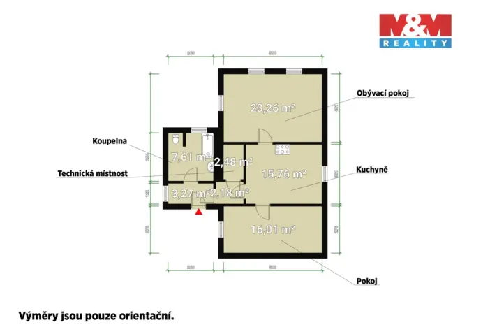 Prodej rodinného domu, Nekvasovy, 70 m2