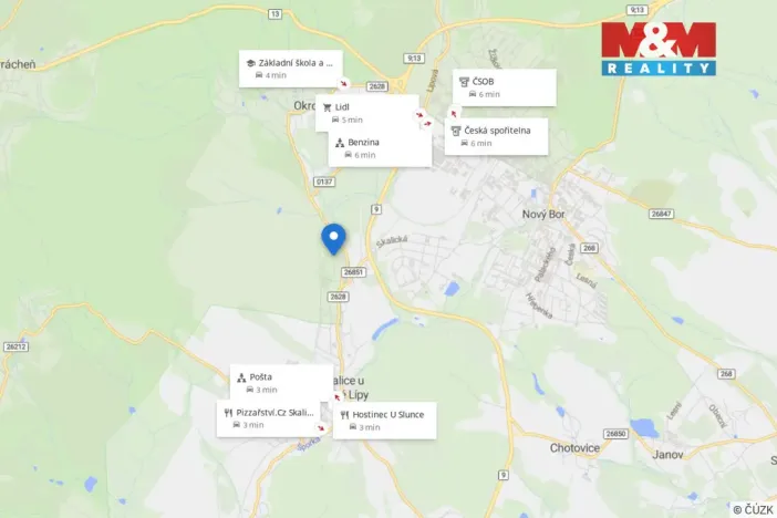 Prodej pozemku pro bydlení, Skalice u České Lípy, 1047 m2