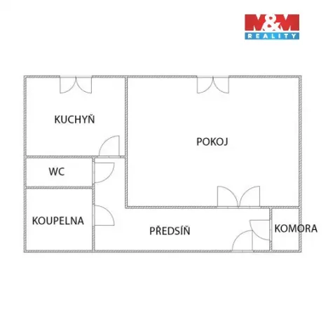 Pronájem bytu 1+1, Opava - Kylešovice, 17. listopadu, 38 m2