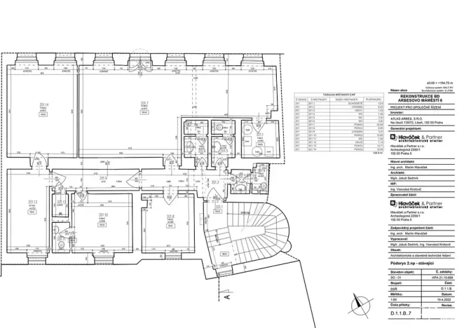 Prodej ubytování, Praha - Smíchov, Arbesovo náměstí, 930 m2