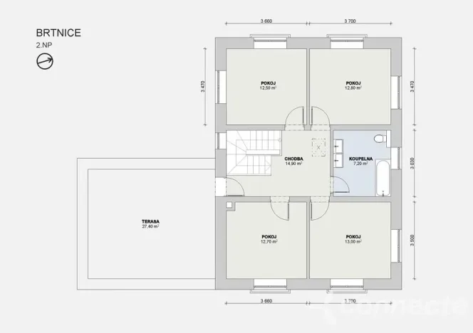 Prodej rodinného domu, Velké Popovice - Brtnice, 161 m2