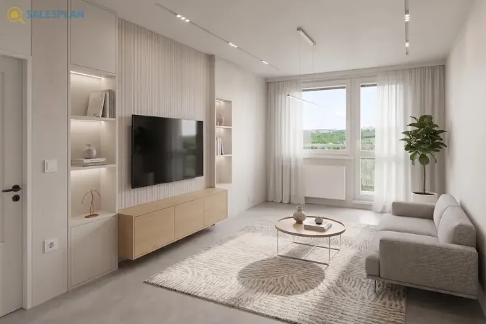 Prodej bytu 2+kk, Praha - Záběhlice, Choceradská, 51 m2