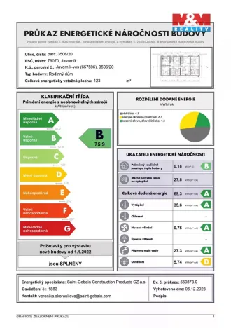 Prodej rodinného domu, Javorník, Zahradní, 99 m2