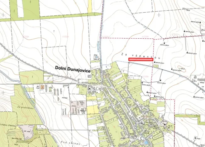 Prodej pole, Dolní Dunajovice, 9787 m2