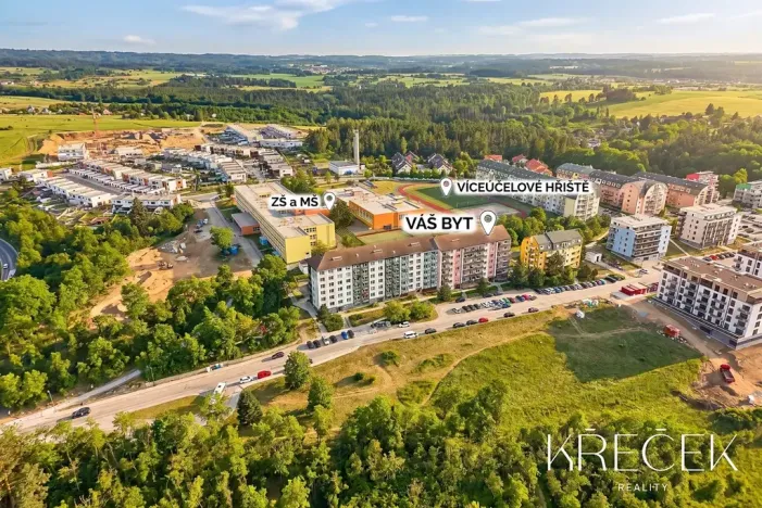 Prodej bytu 2+1, Třebíč, Modřínová, 56 m2