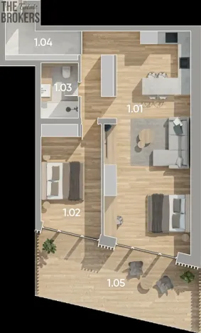 Prodej bytu 2+kk, Rokytnice nad Jizerou - Horní Rokytnice, 76 m2