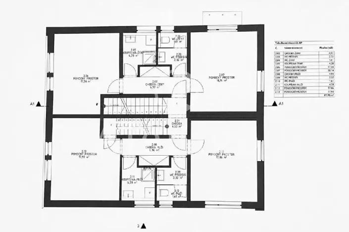 Pronájem kanceláře, Praha - Háje, Matúškova, 110 m2
