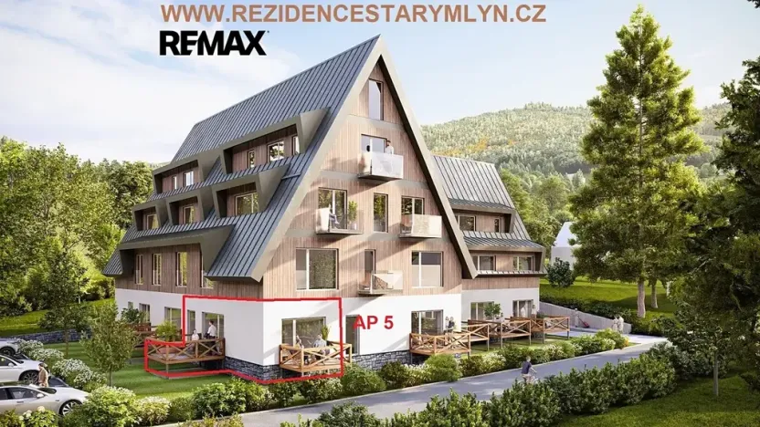 Prodej bytu 2+kk, Rokytnice nad Jizerou, 48 m2