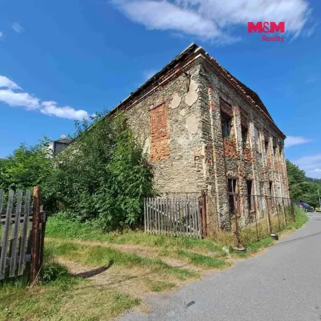 Prodej historického objektu, Andělská Hora, 200 m2