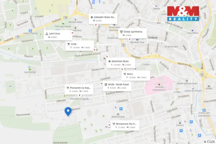 Prodej bytu 2+1, Svitavy - Lány, U Kojeneckého ústavu, 52 m2