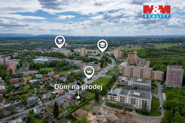 Prodej rodinného domu, Havířov - Šumbark, Lidická, 76 m2