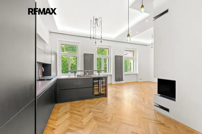 Prodej bytu 3+kk, Praha - Karlín, Peckova, 116 m2