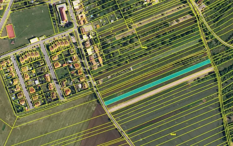 Prodej pole, Velešovice, 2950 m2