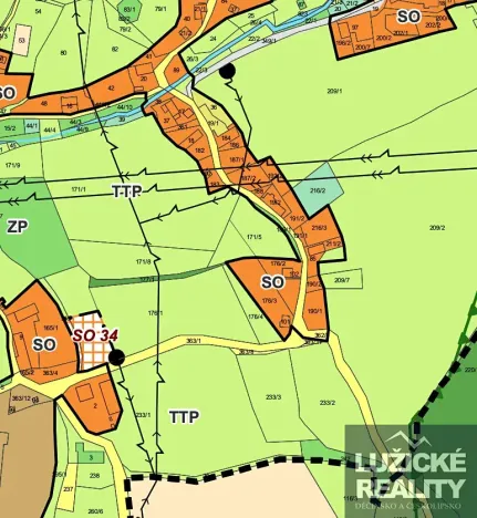 Prodej pozemku pro bydlení, Malšovice, 1331 m2