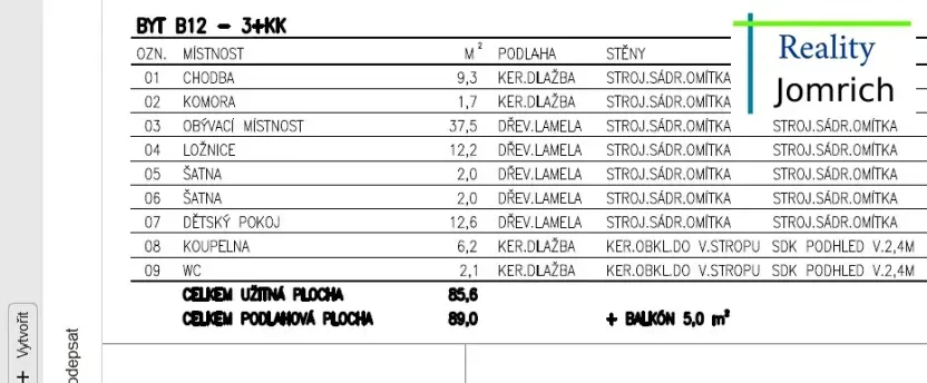 Pronájem bytu 3+kk, Turnov, Žižkova, 88 m2