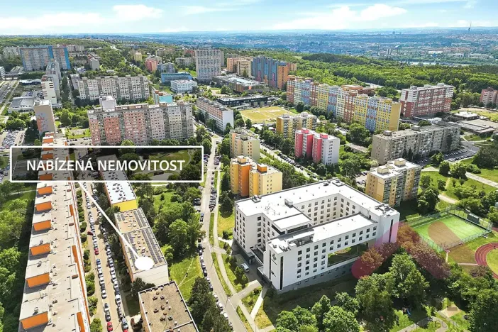 Pronájem bytu 2+kk, Praha - Bohnice, Zelenohorská, 47 m2