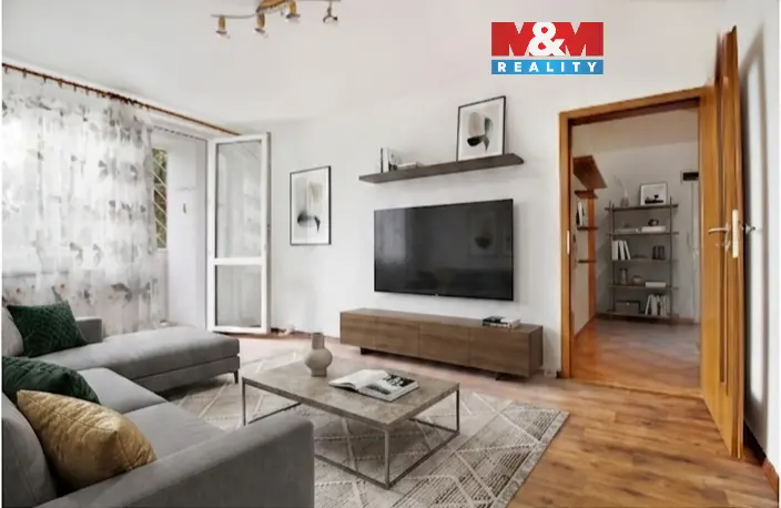 Prodej bytu 3+1, Chomutov, Kamenná, 60 m2