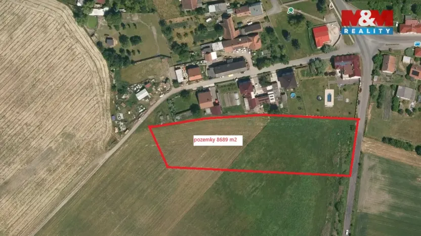Prodej pozemku pro bydlení, Újezd u Přelouče, 8659 m2