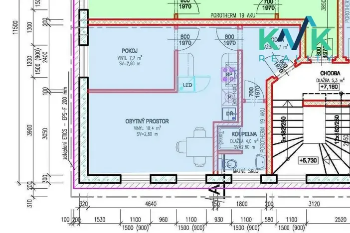 Pronájem bytu 2+kk, Hroznětín, ČSA, 40 m2