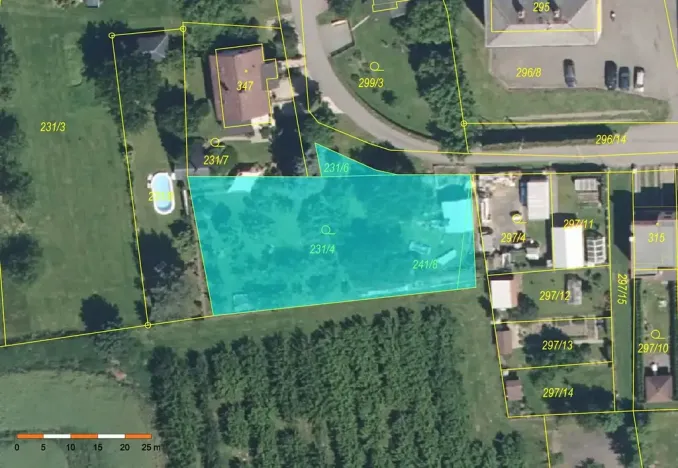 Prodej pozemku pro bydlení, Čtveřín, 1201 m2