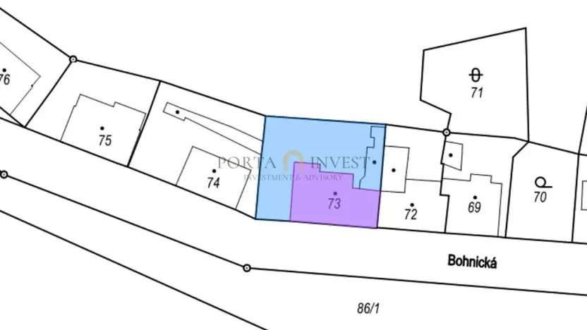 Prodej pozemku pro bydlení, Praha - Bohnice, Bohnická, 304 m2