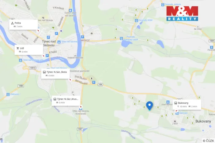 Prodej pozemku pro bydlení, Bukovany, 1060 m2