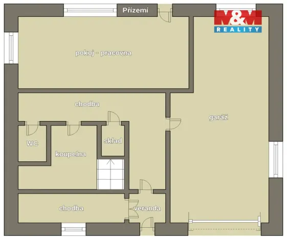 Pronájem rodinného domu, Pelhřimov - Skrýšov, 235 m2
