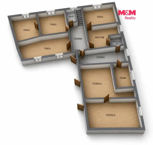 Prodej ubytování, Kašperské Hory, Besední, 240 m2