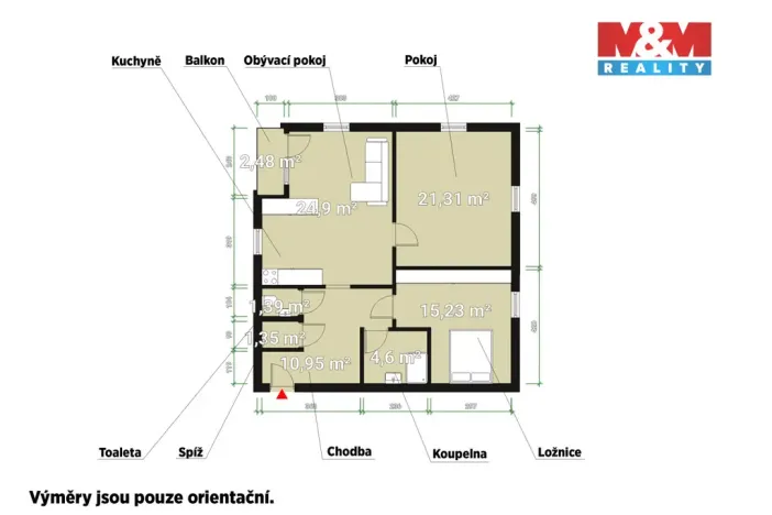 Prodej bytu 3+kk, Chotěšov, Nová, 80 m2