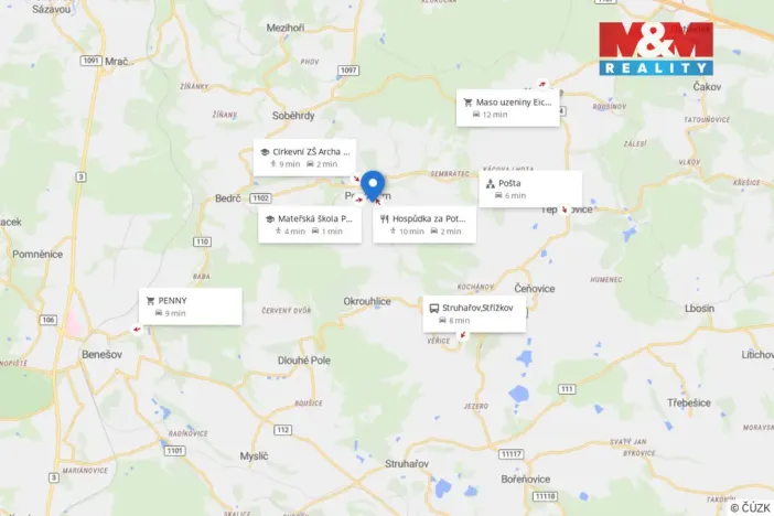 Prodej pozemku pro bydlení, Petroupim, 771 m2