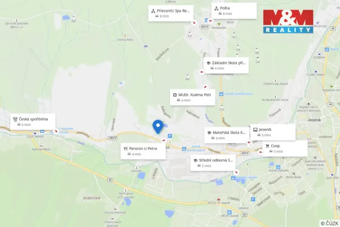 Prodej pozemku pro bydlení, Jeseník, 988 m2