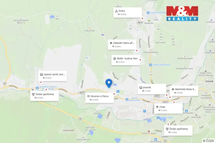 Prodej pozemku pro bydlení, Jeseník, 1497 m2