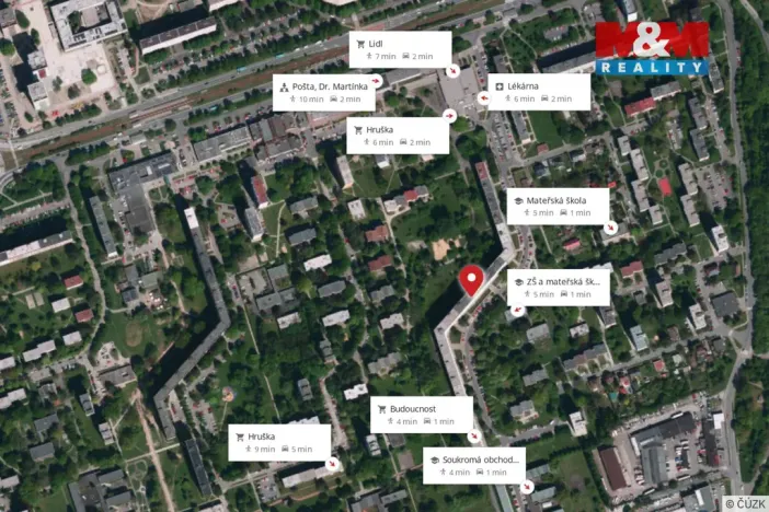 Prodej bytu 2+1, Ostrava - Hrabůvka, Mjr. Nováka, 54 m2