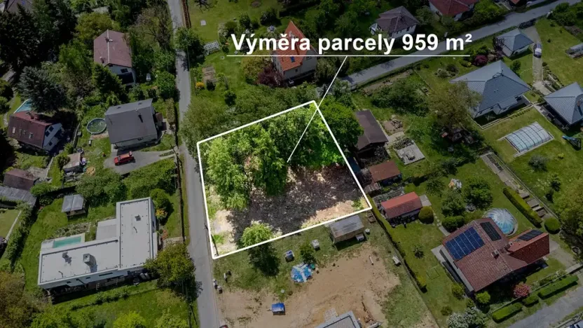 Prodej pozemku pro bydlení, Mnichovice, Do vrchu, 959 m2