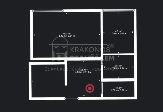 Pronájem obchodního prostoru, Kopřivnice, Obránců míru, 26 m2