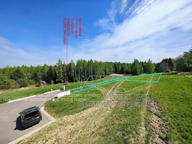 Prodej pozemku pro bydlení, Srubec, 661 m2