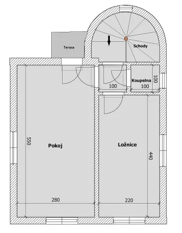 Prodej rodinného domu, Praha - Radotín, Na Viničkách, 90 m2