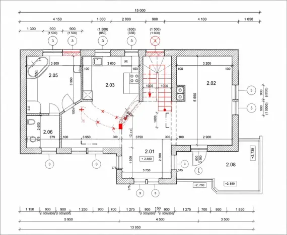 Pronájem bytu 4+kk, Praha - Střešovice, Nad hradním vodojemem, 195 m2