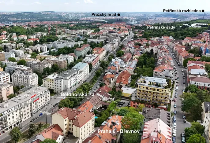 Prodej bytu 2+1, Praha - Břevnov, Bělohorská, 70 m2
