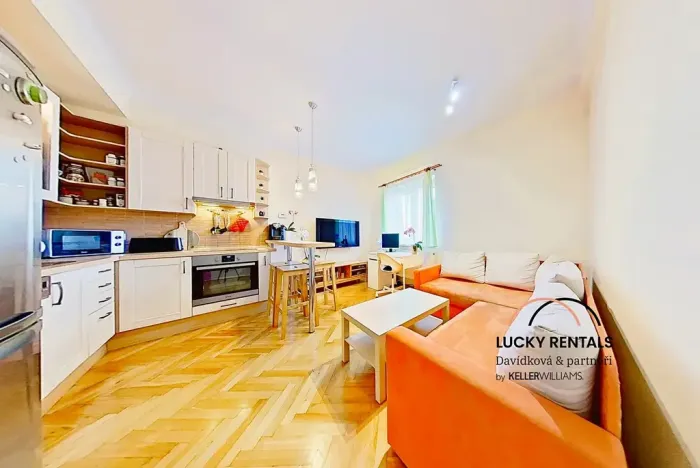 Pronájem bytu 2+kk, Praha - Žižkov, Hartigova, 40 m2