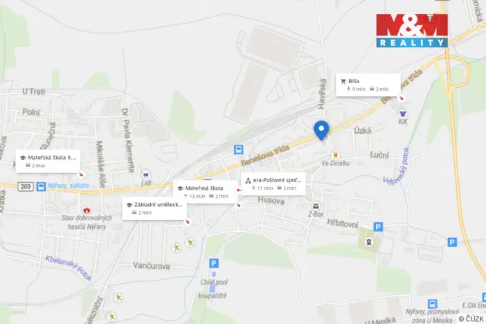 Prodej bytu 1+1, Nýřany, Havířská, 39 m2