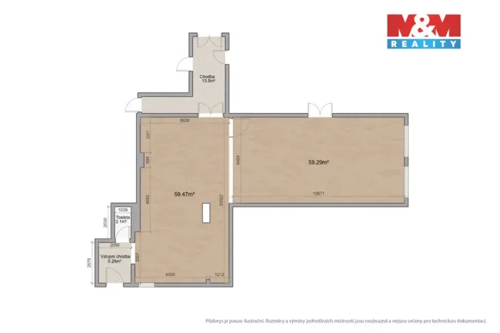 Pronájem obchodního prostoru, Praha - Nusle, Bohuslava ze Švamberka, 65 m2