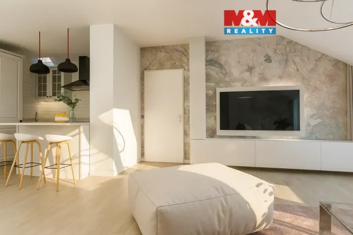 Prodej bytu 2+kk, Opočno, Nádražní, 47 m2