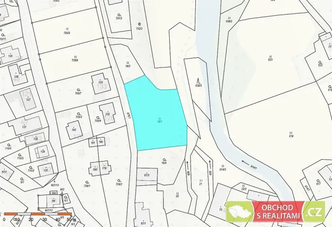 Prodej pozemku, Hamry, 1797 m2