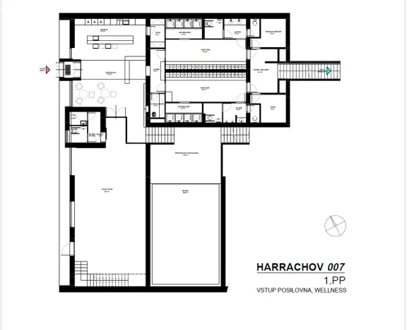 Pronájem komerční nemovitosti, Harrachov, 856 m2