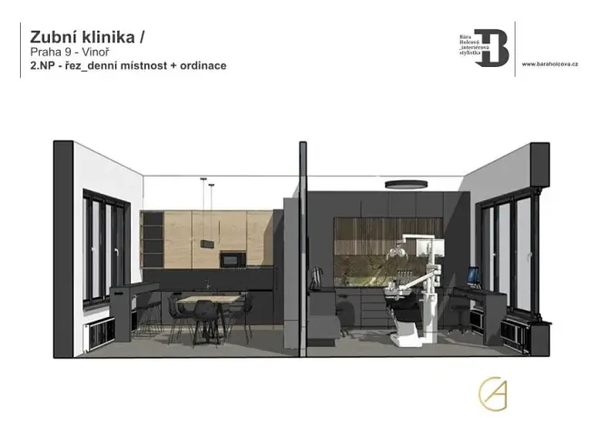 Pronájem ordinace, Praha - Vinoř, Mladoboleslavská, 97 m2